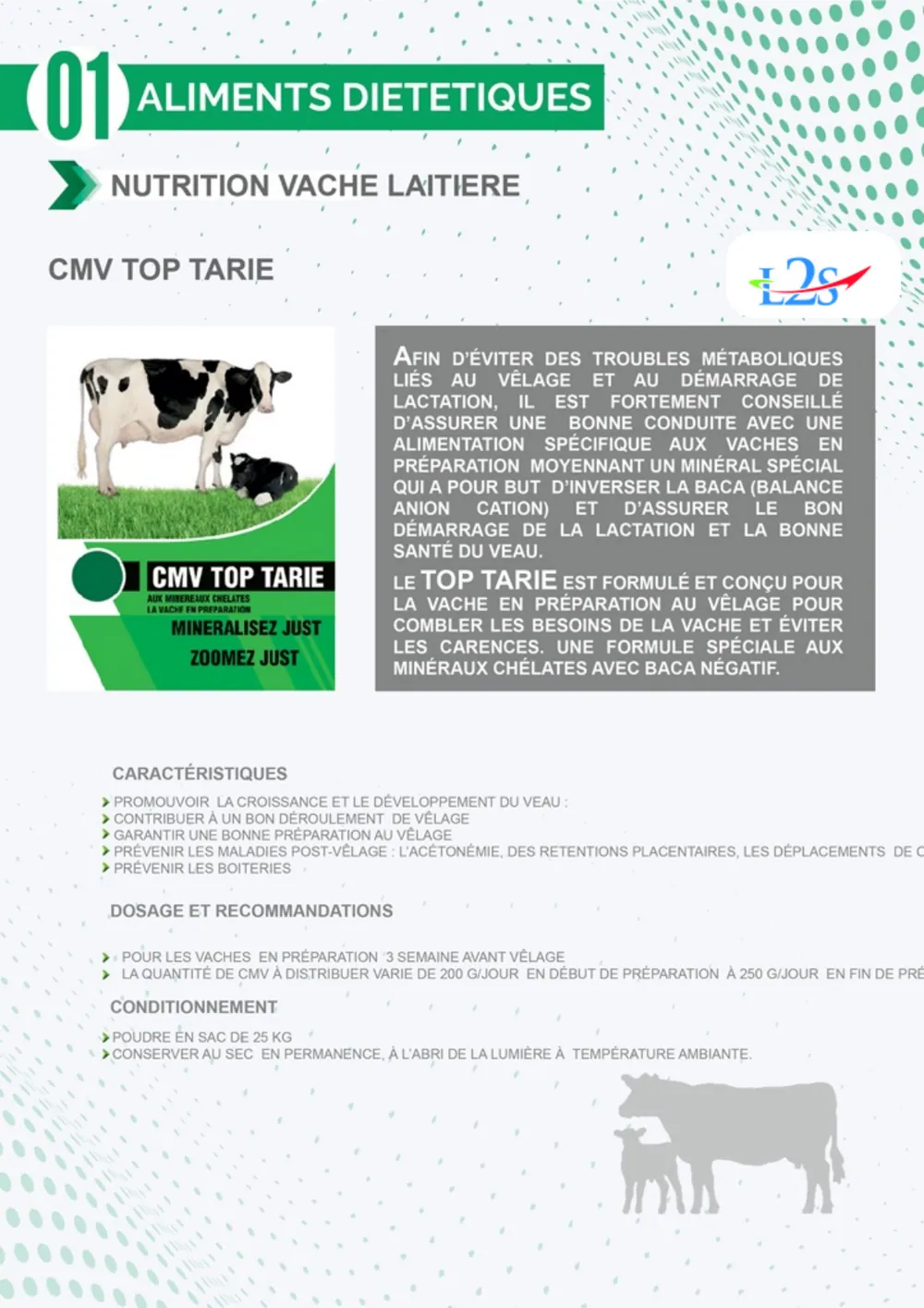 Page 11 du catalogue technique L2S.